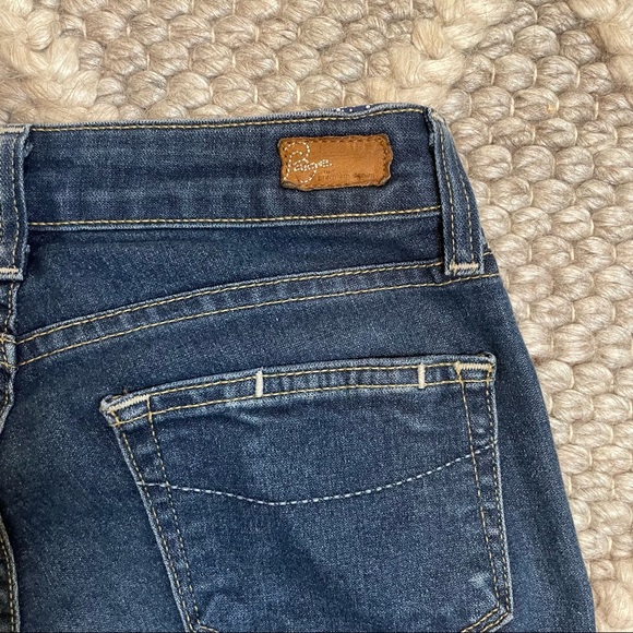 PAIGE Premium Denim Low Rise Skinny Blue Jeans - Women’s Size 25 - Picture 5 of 12